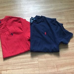 Two polo tees